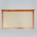 FixtureDisplays® 40X23 Horizontal Wood Deluxe Menu Board, Black Signage Board, Wall Mounted 21188H